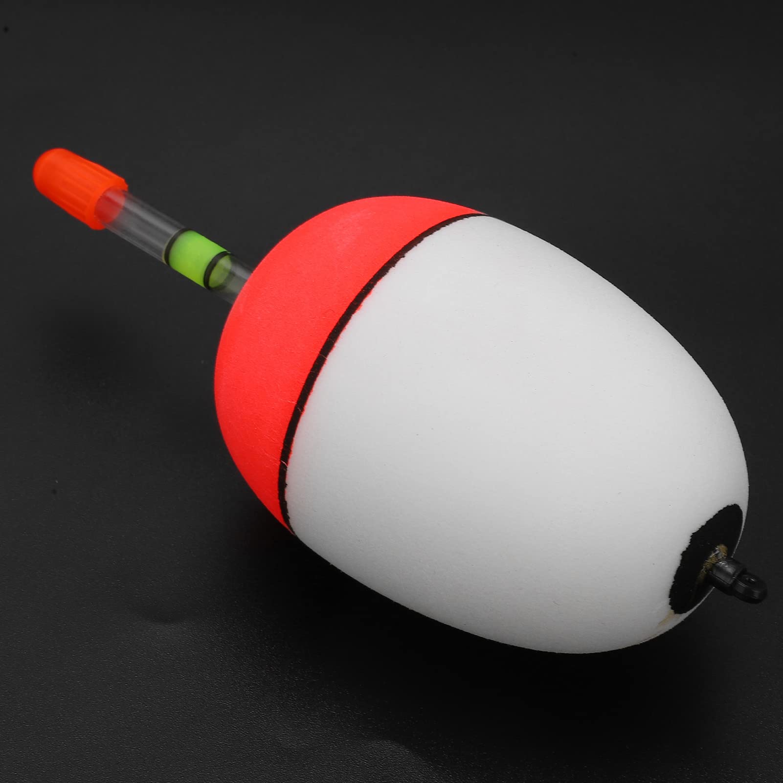 SUNGOOYUE foam bobber with glow helps locate bites quickly after dusk.