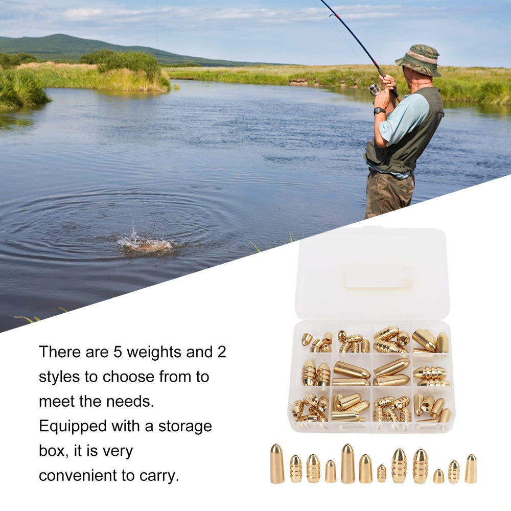 Durable brass construction suitable for freshwater and saltwater fishing.