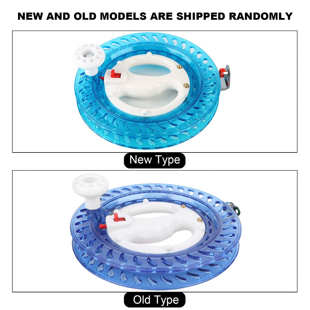 SUNGOOYUE hand reel ergonomic blue ready for sea fishing line organization