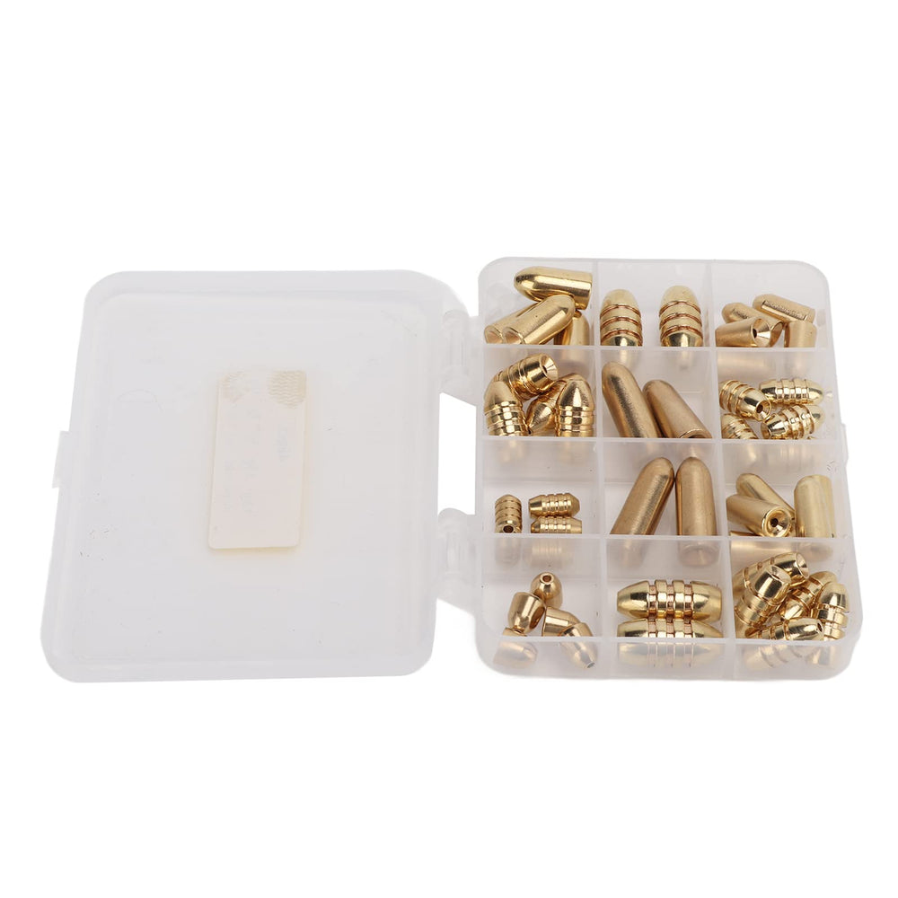 The 46-piece set reduces guesswork when tailoring rigs for bass or panfish.