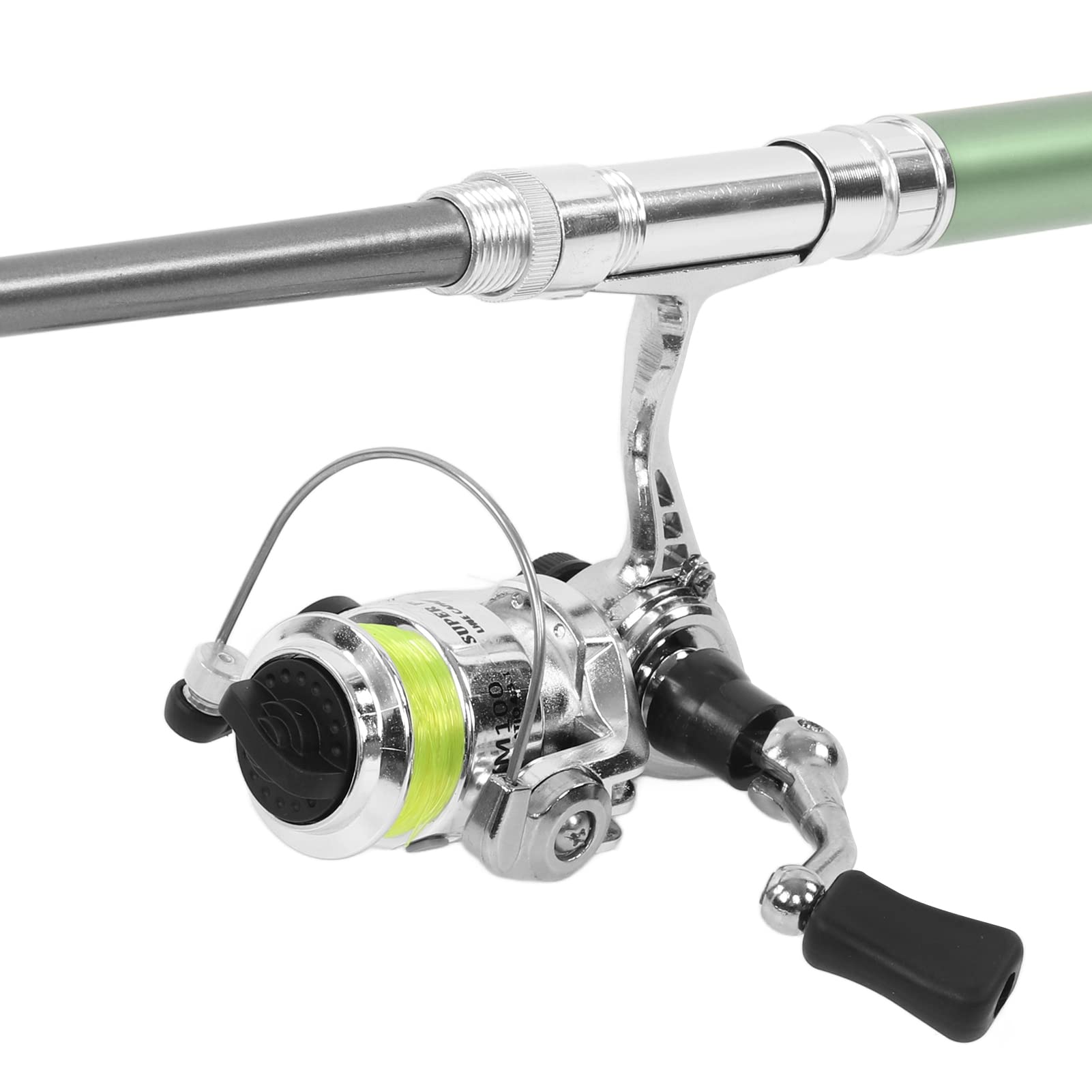 Sunicon aluminum alloy shell green provides lightweight, corrosion resistance.