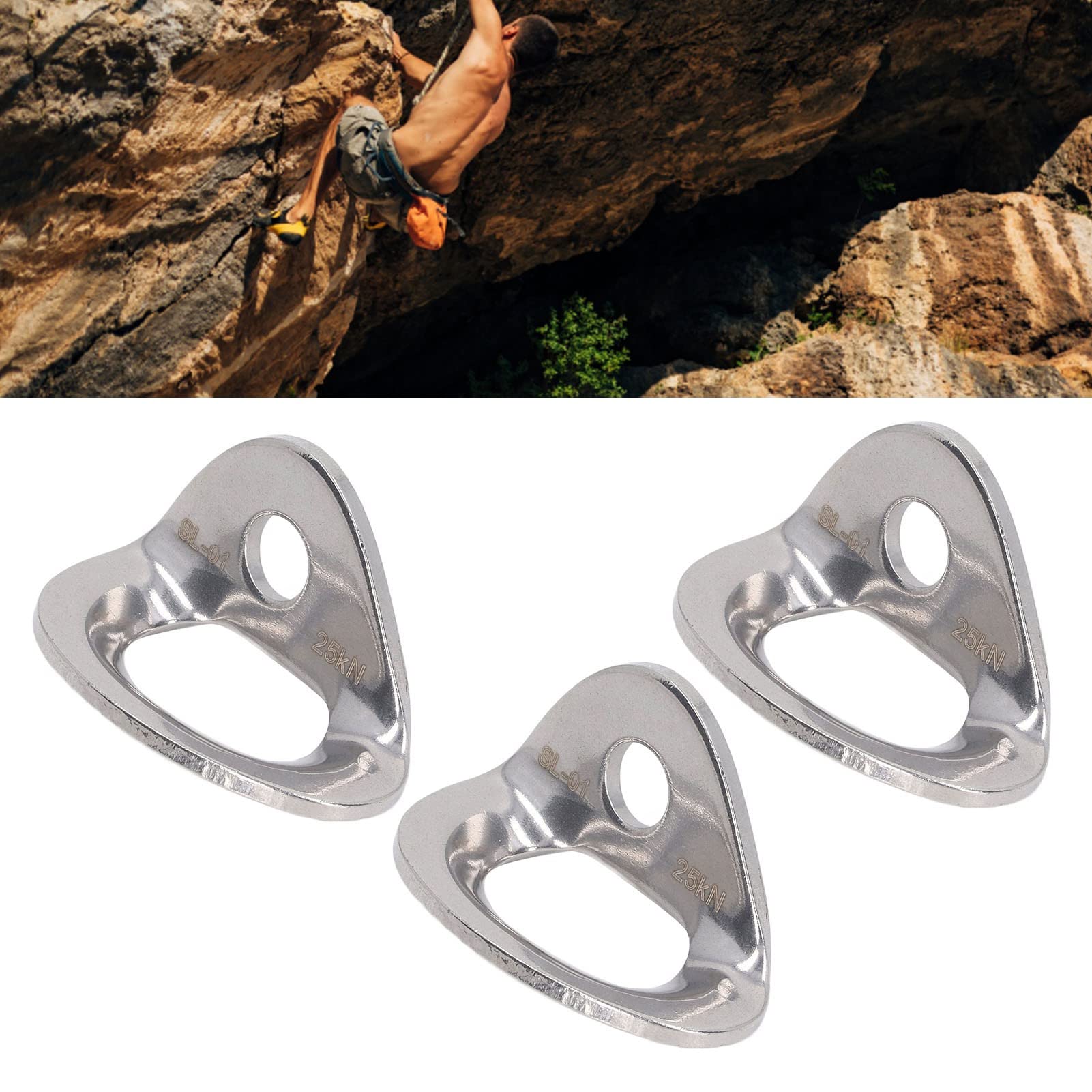 Weather-resistant Sunicon Bolt Hanger during adventurous use.