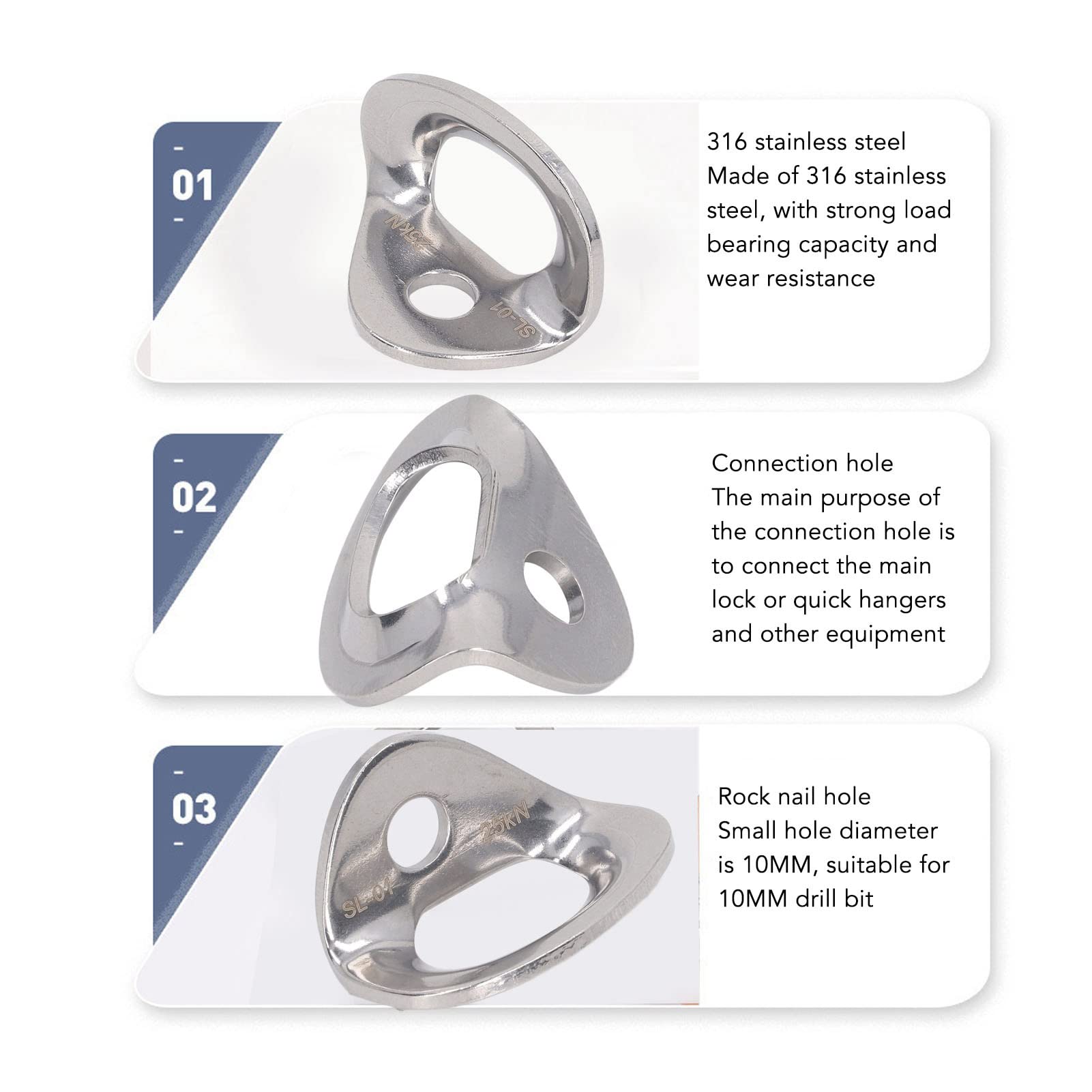 Sunicon Bolt Hanger with mounting accessories for quick installations.