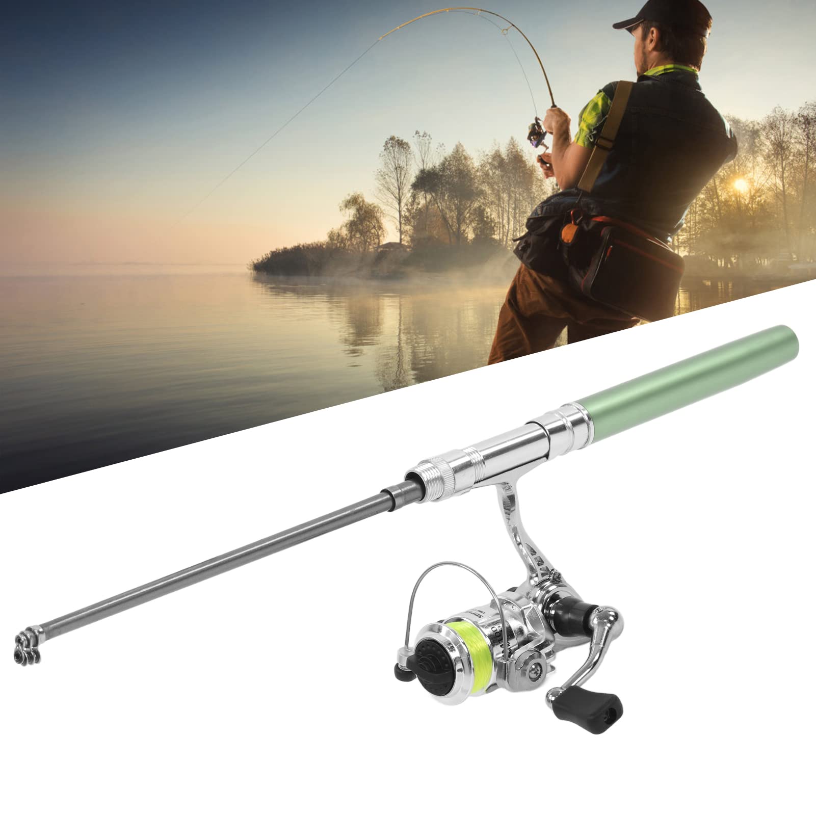 Sunicon fishing in action green demonstrates a balanced, portable system.
