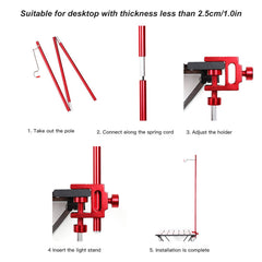 Sunicon light pole-ground-insert showing easy ground setup for outdoor scenes.