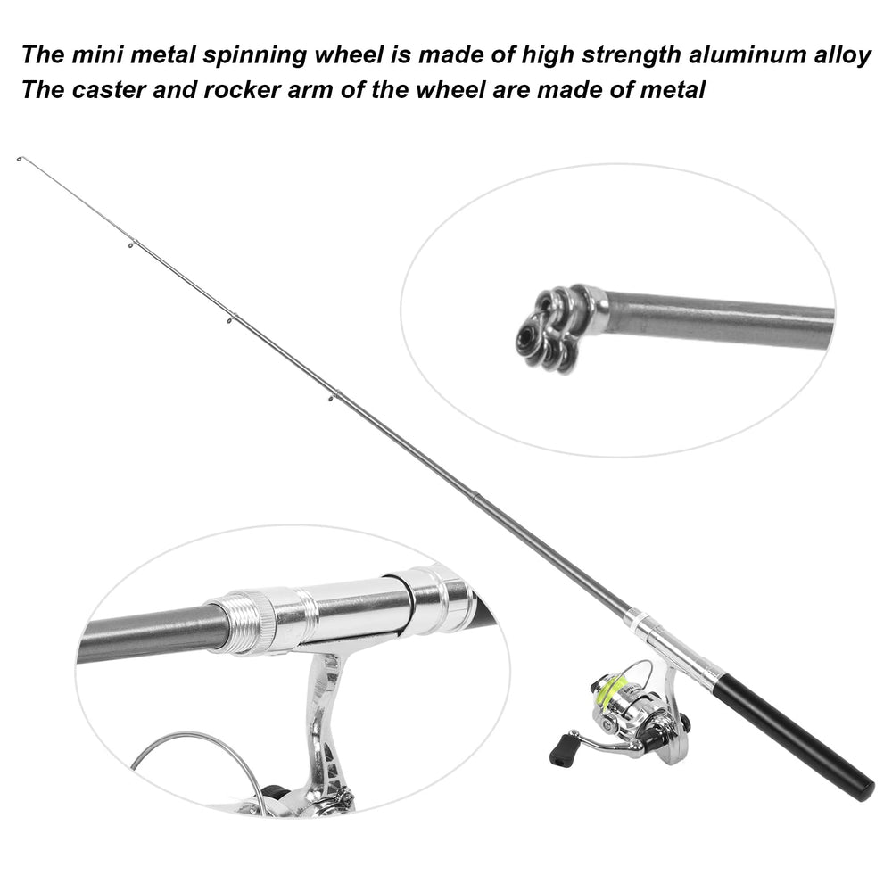 Sunicon mini rod pen aluminum shell, corrosion resistant durability