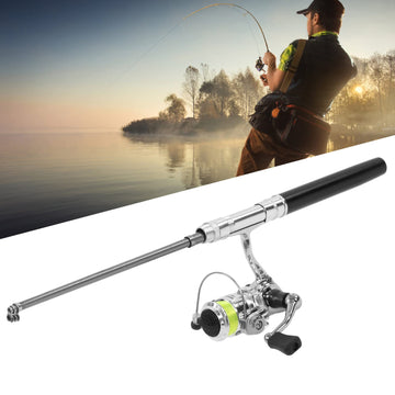 Sunicon mini rod pen ice fishing ready kit, compact option for winter