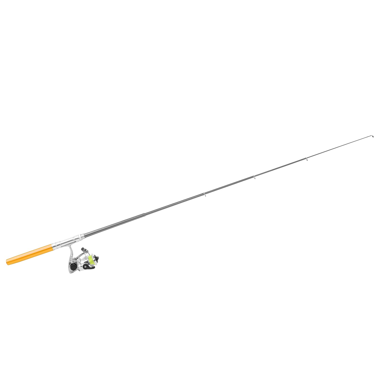 Sunicon mini spinning reel with line enables ready-to-fish setups