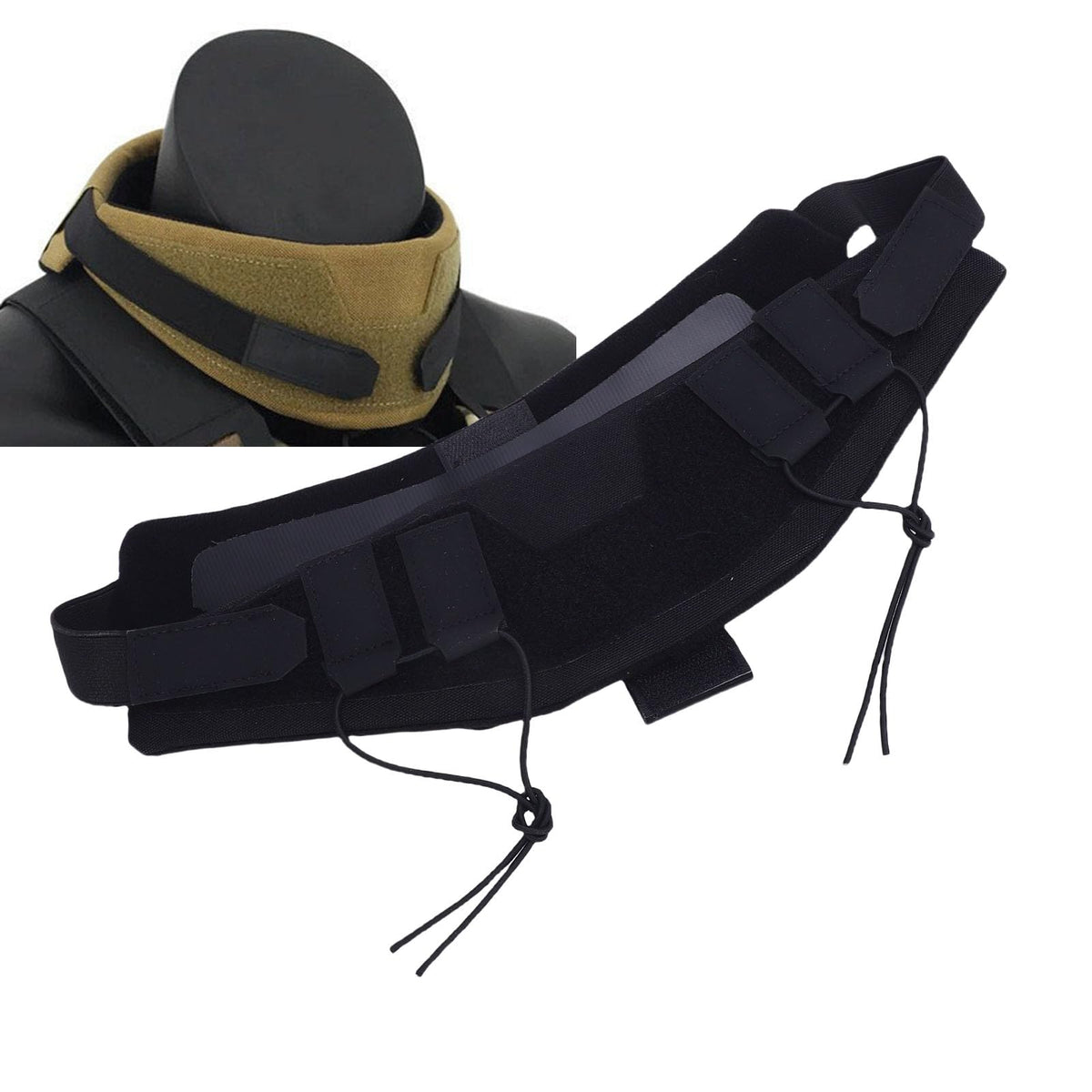 Sunicon Neck Protector in soft nylon offers gentle comfort against the skin all day.