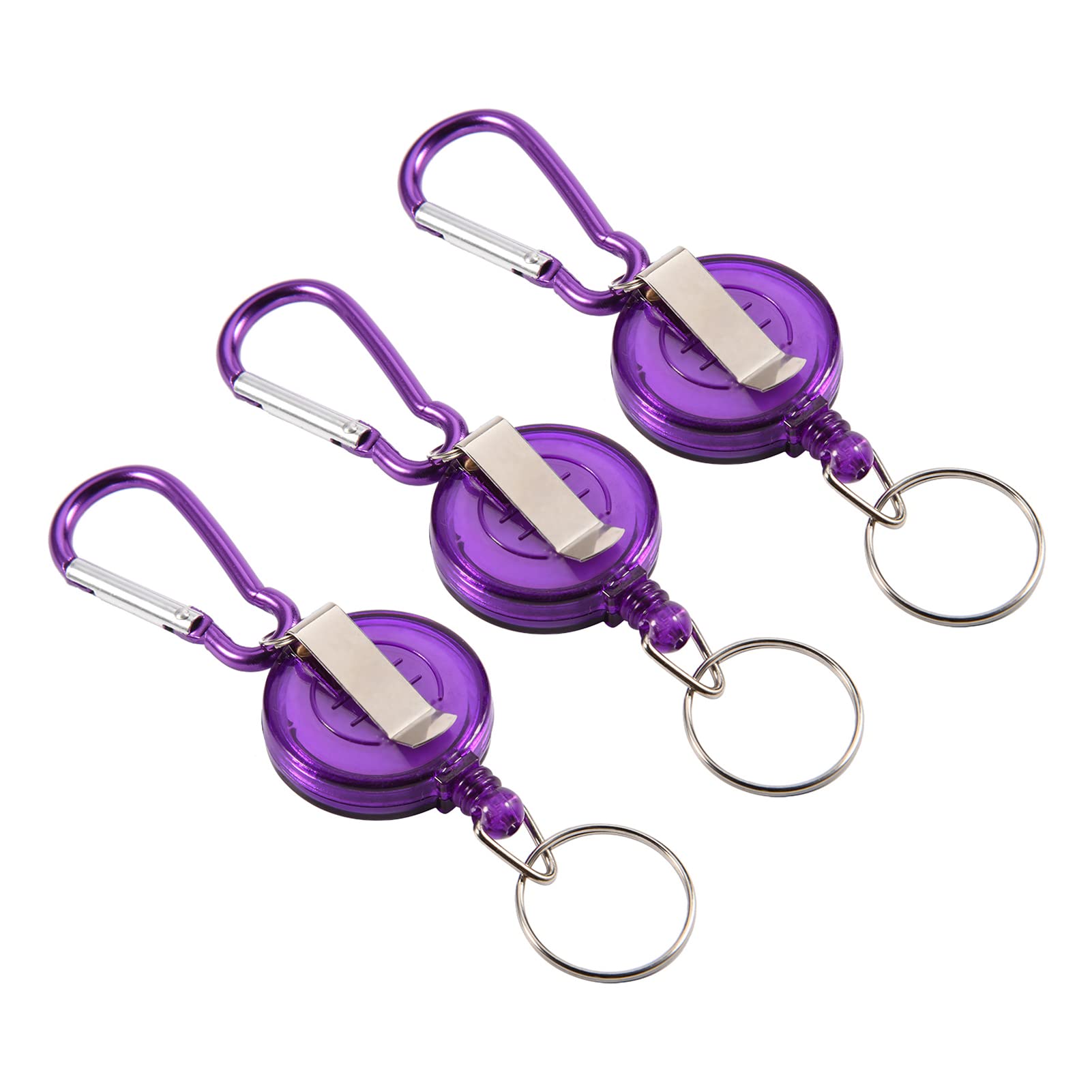 Sunicon outdoor sport retractor for climbing and hiking with hands-free convenience.