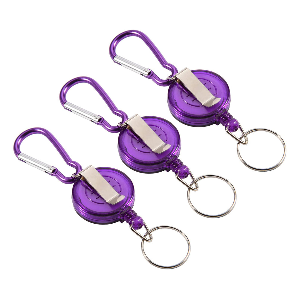 Sunicon outdoor sport retractor for climbing and hiking with hands-free convenience.