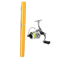 Sunicon pen-shape fishing rod with compact design for easy carry and quick setup