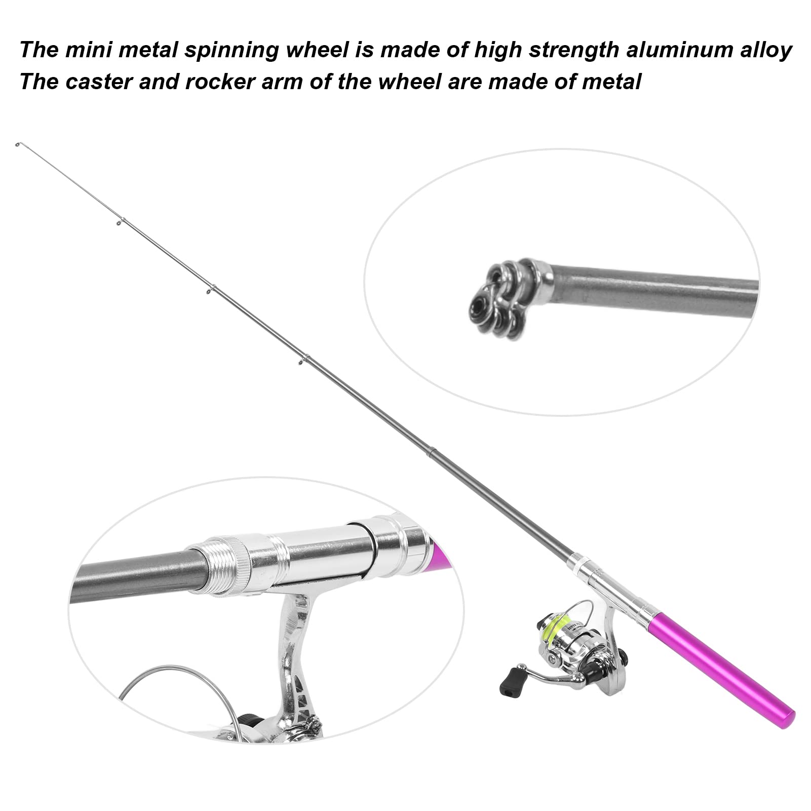 Sunicon portable fishing kit ideal for freshwater and saltwater use