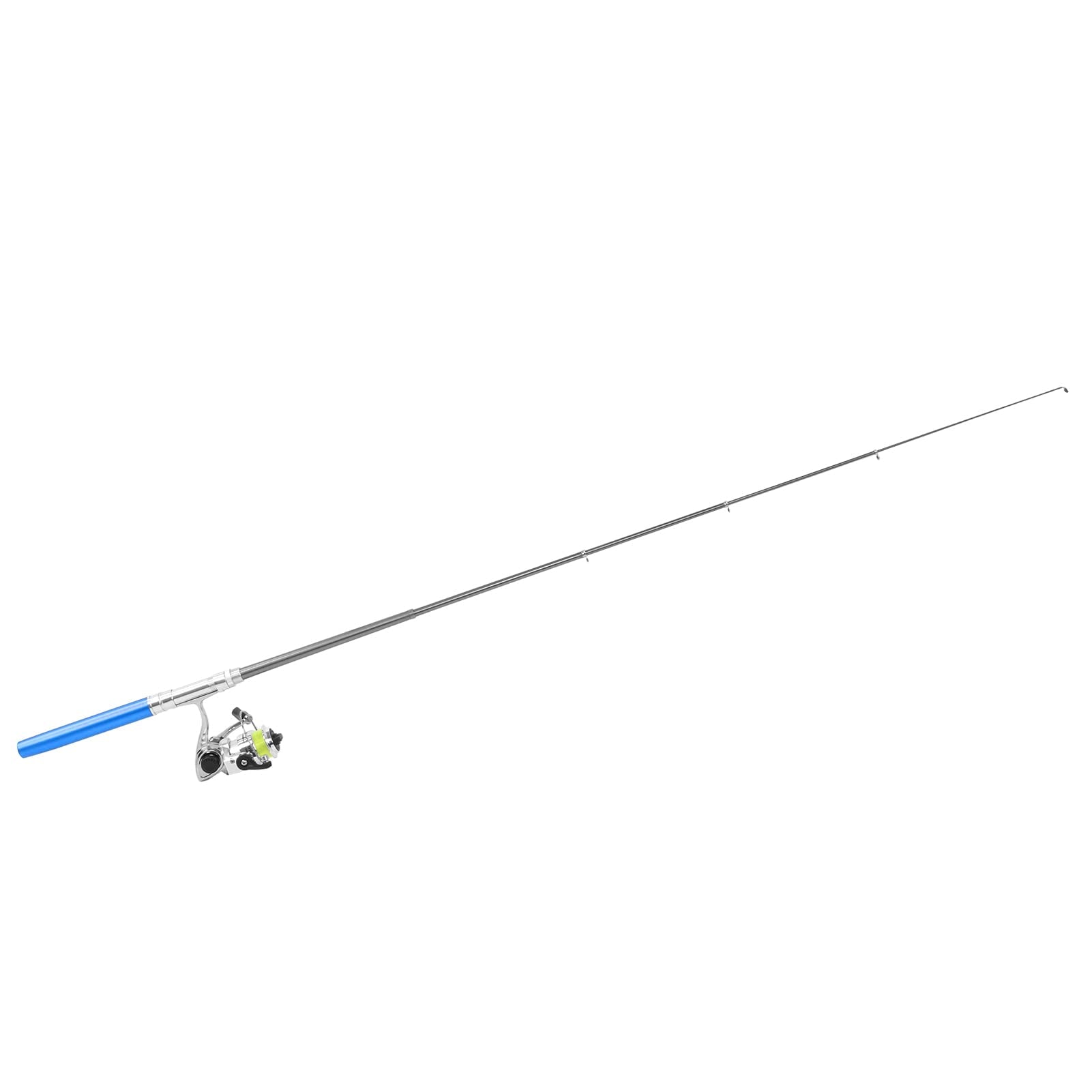 Sunicon spinning reel with line ready for quick fishing.