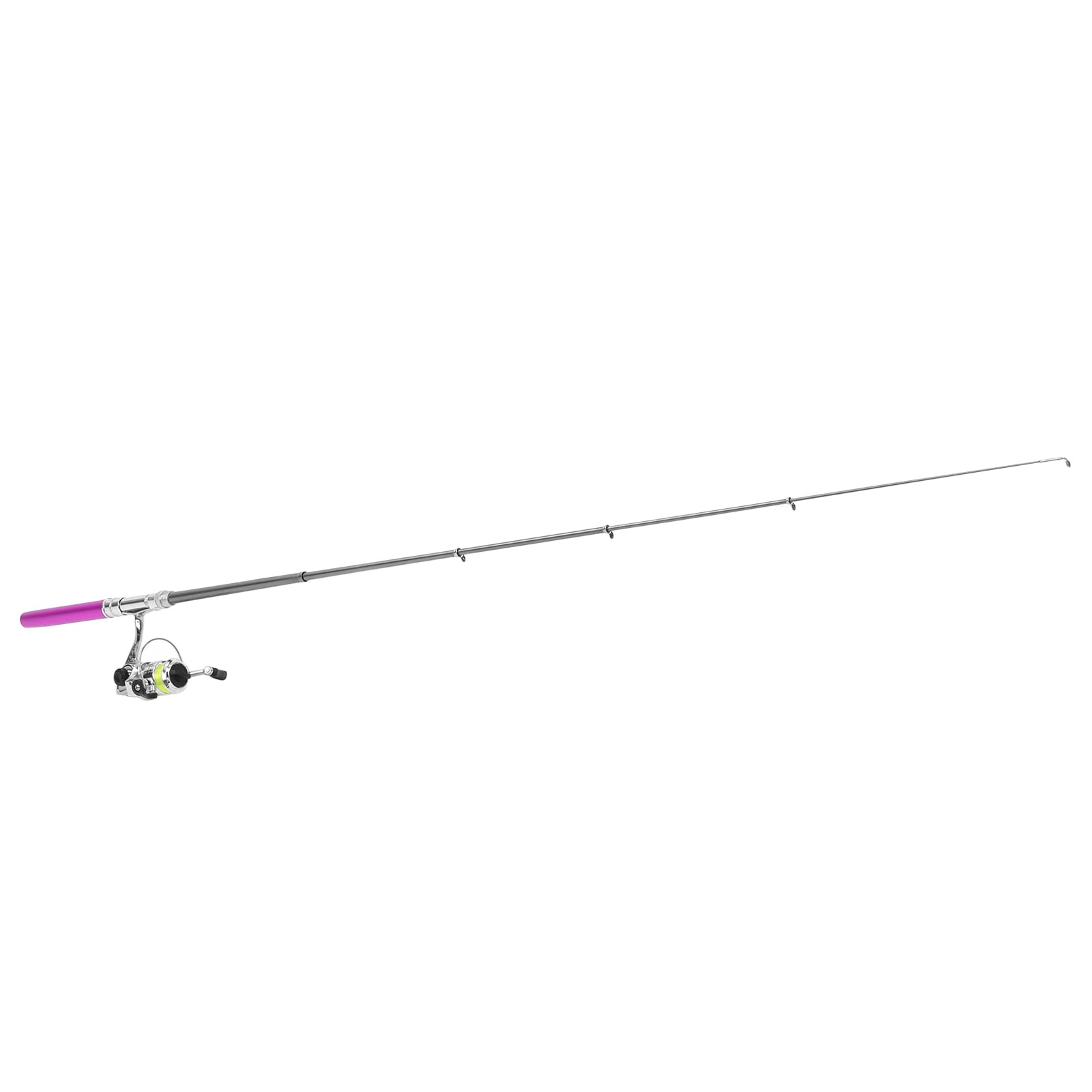 Sunicon spinning reel with line ready for casting