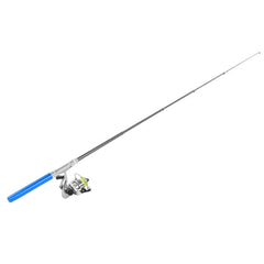 Sunicon telescopic rod sections extended for easy casting.