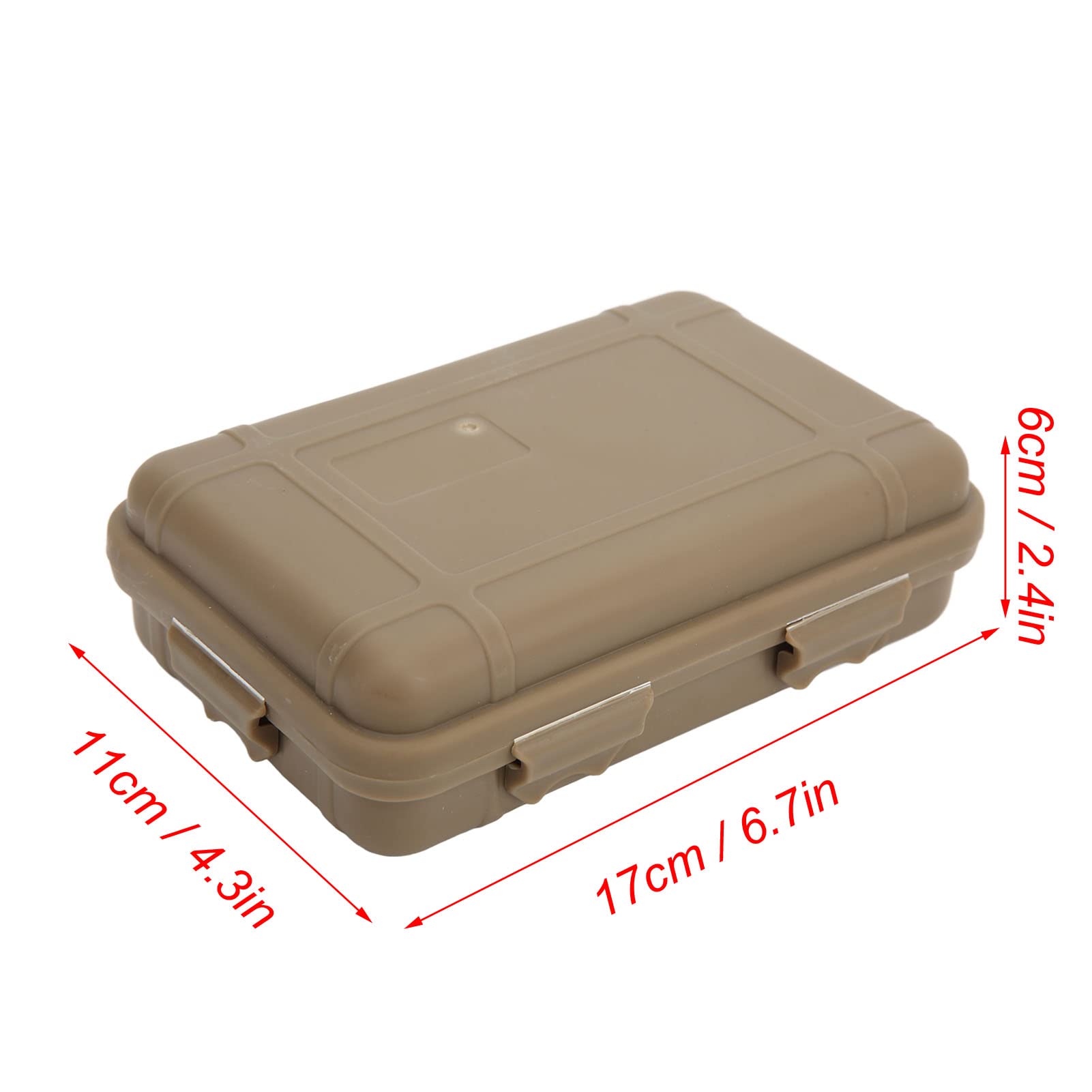 Sunicon Wild Survival Storage Box portable design fits in a backpack