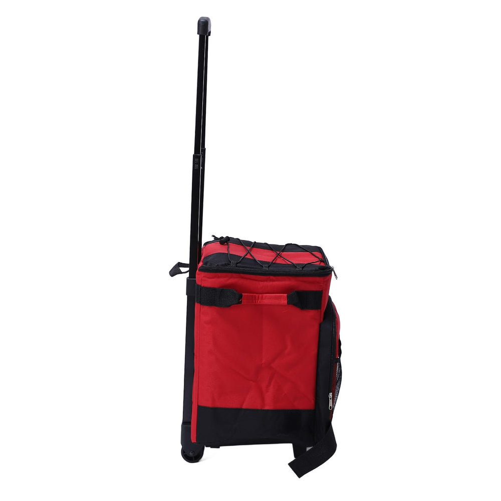 Sunisfa 43L cooler pockets organize utensils and snacks.