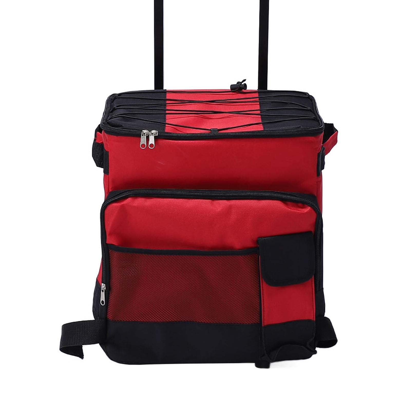 Sunisfa 43L cooler top band secures mats during transport.