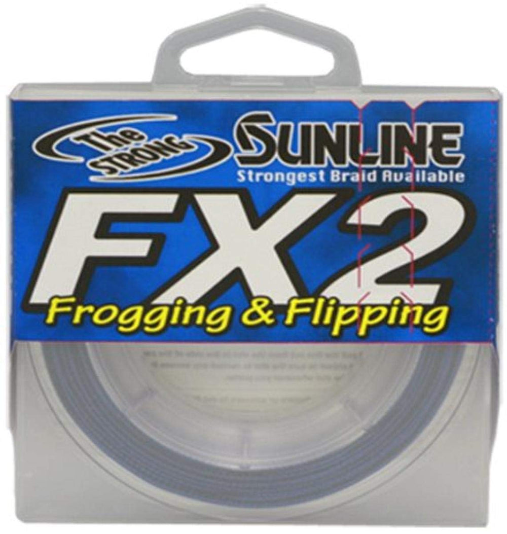 Sunline FX Braid Line closeup highlighting smooth circular braid and abrasion resistance.