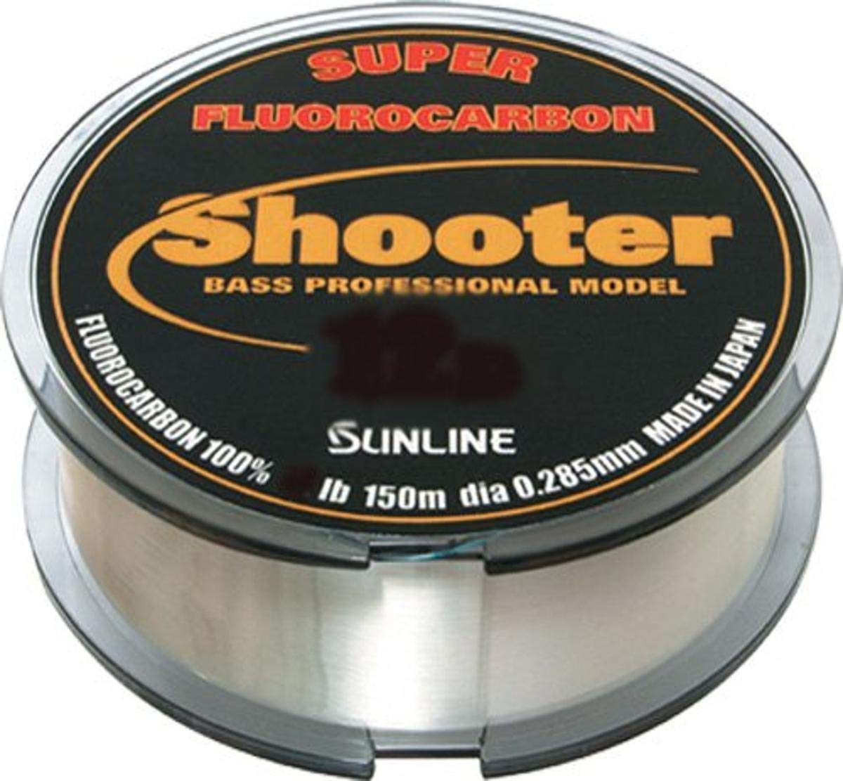 Sunline New Shooter fluorocarbon fishing line in natural clear enhances sensitivity for subtle bites