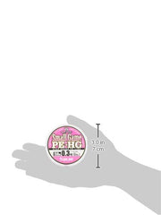 Sunline Saltimate Small Game HG pink line shows depth and lure action.