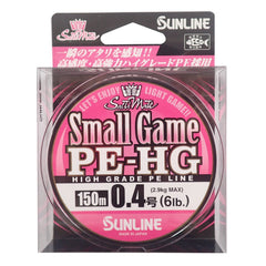 Sunline Saltimate Small Game HG pink line for long casts and strong hook sets.