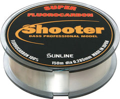 Sunline Shooter 12 lb natural clear 660 yd line with high sensitivity and abrasion resistance.