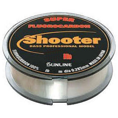 Sunline Shooter 20 lb natural clear line for high sensitivity and abrasion resistance.