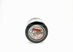 Sunline Super FC Sniper fluorocarbon line in natural clear, ideal for accurate casting and abrasion resistance.