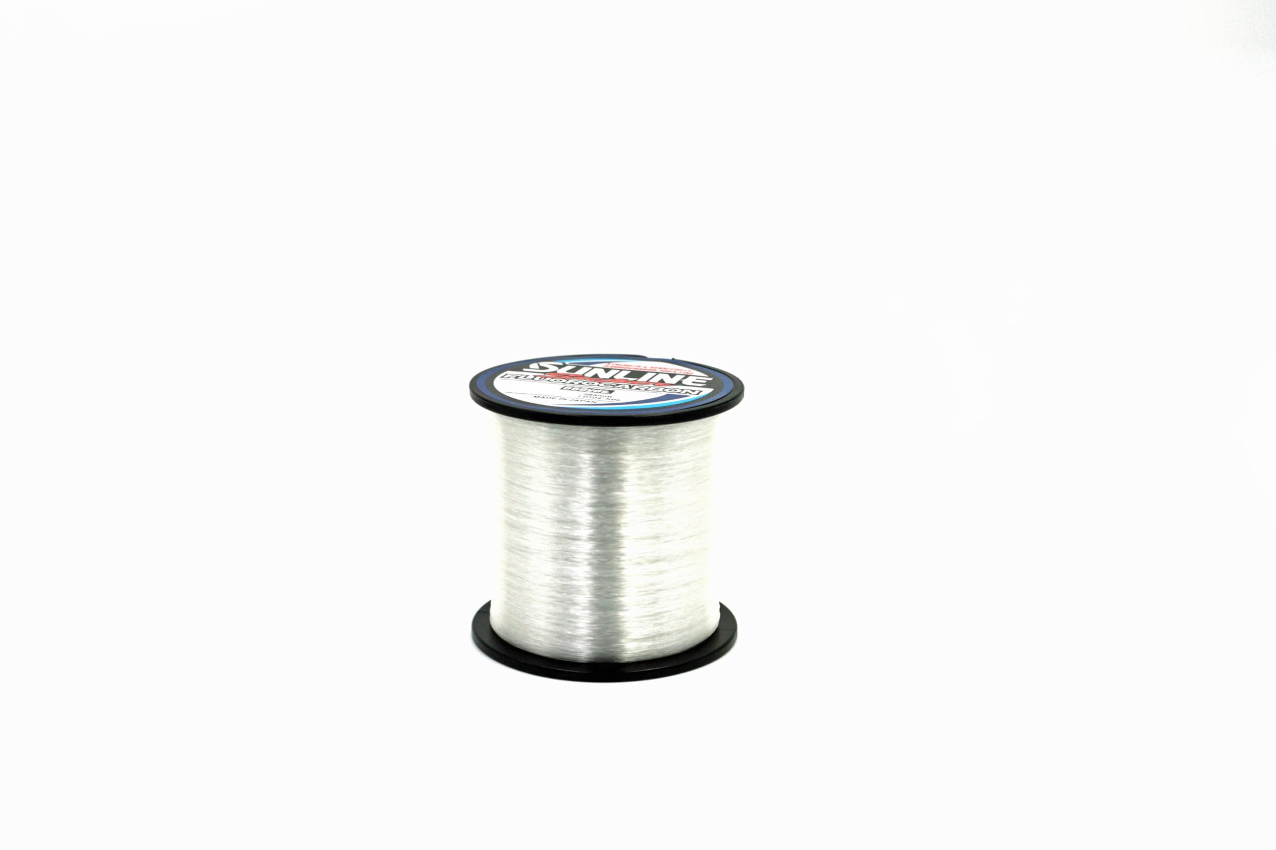 Close-up of Sunline fluorocarbon line spool – Clear, 14 lb, 660 yd (image 2)