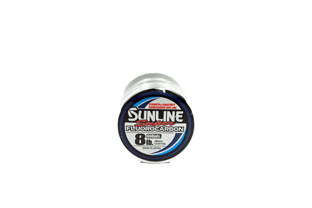 Sunline Super Fluorocarbon spool for smooth winding and quick setup.