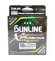 Sunline Xplasma Asegai dark green 50lb line on spool for strong casting