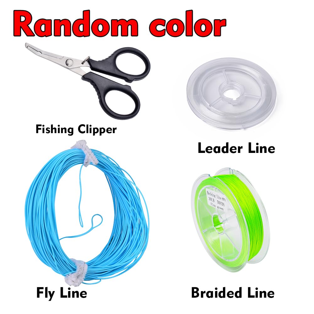 Fly box with 20 flies included in Sunlure kit