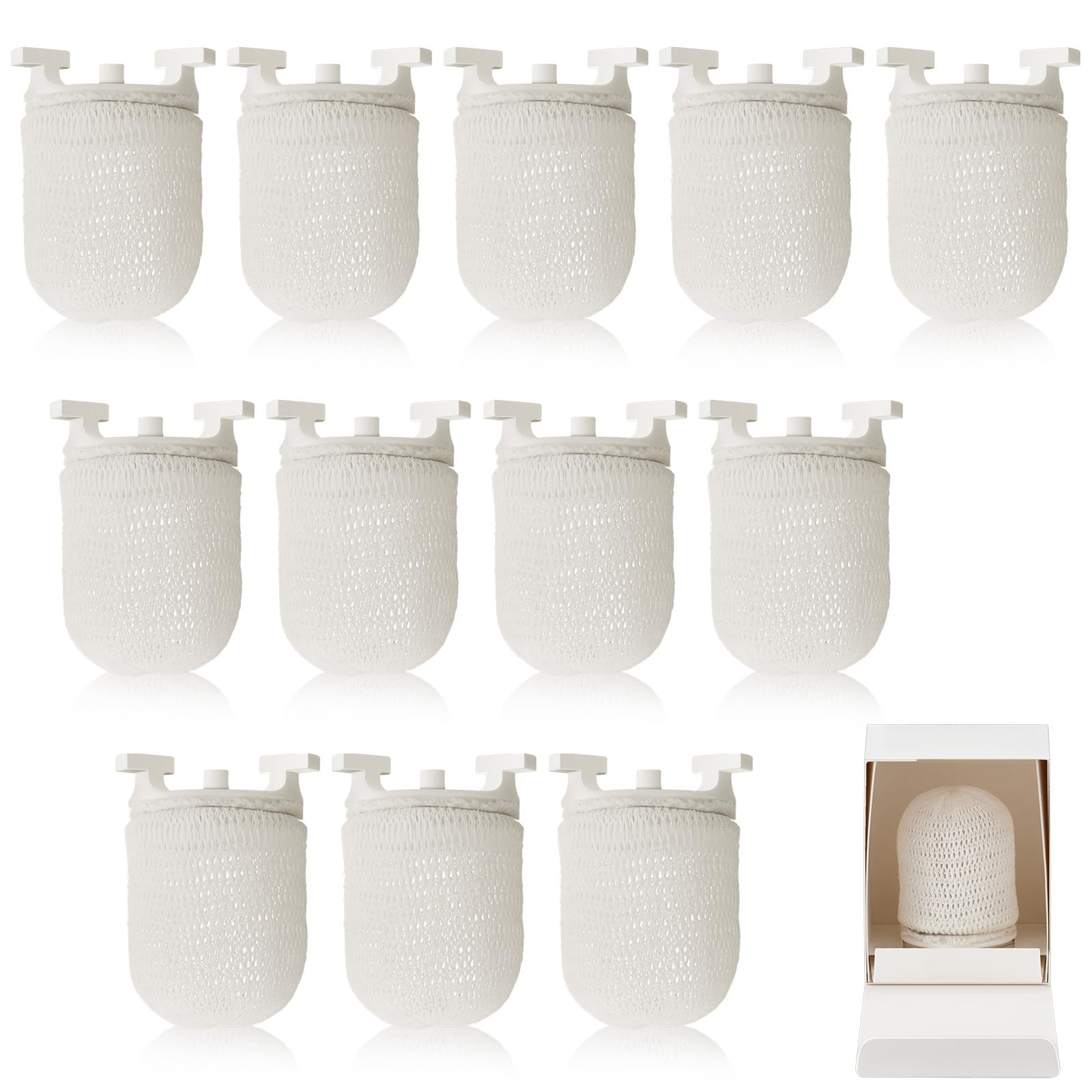 Sunnychicc 12-pack gas lamp mantles ready for indoor and outdoor lighting.