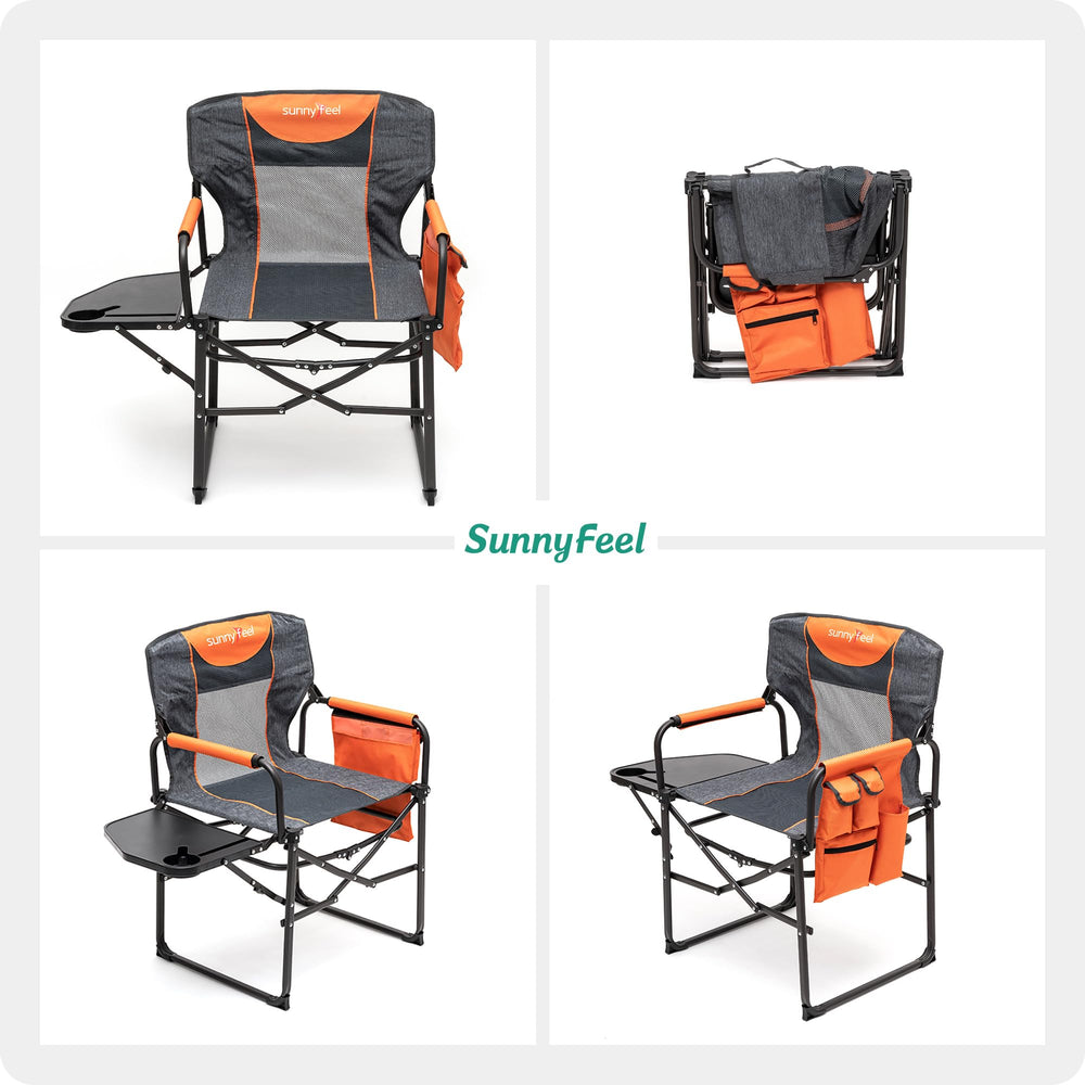 SunnyFeel camping chair ideal for beach, picnics, or concerts and events.