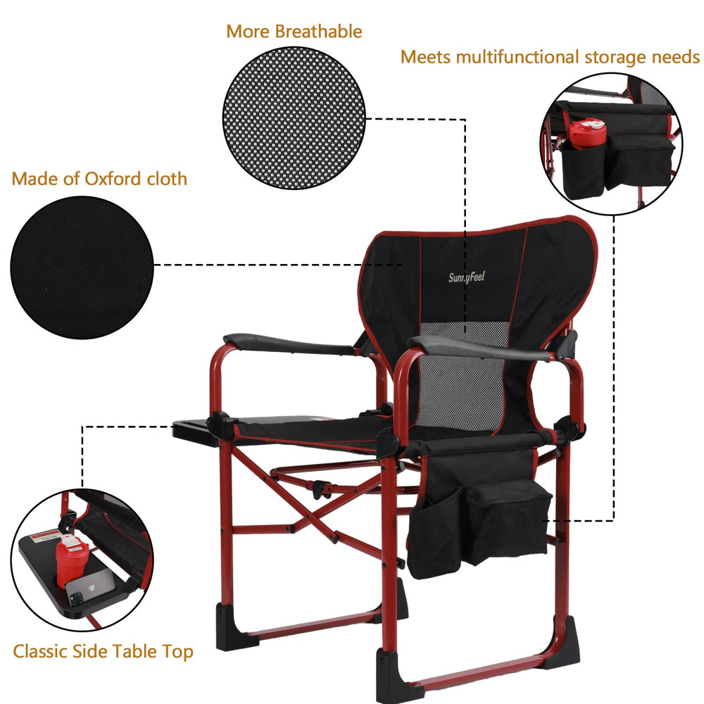 SunnyFeel chair beverage holder helps keep hydration within reach.