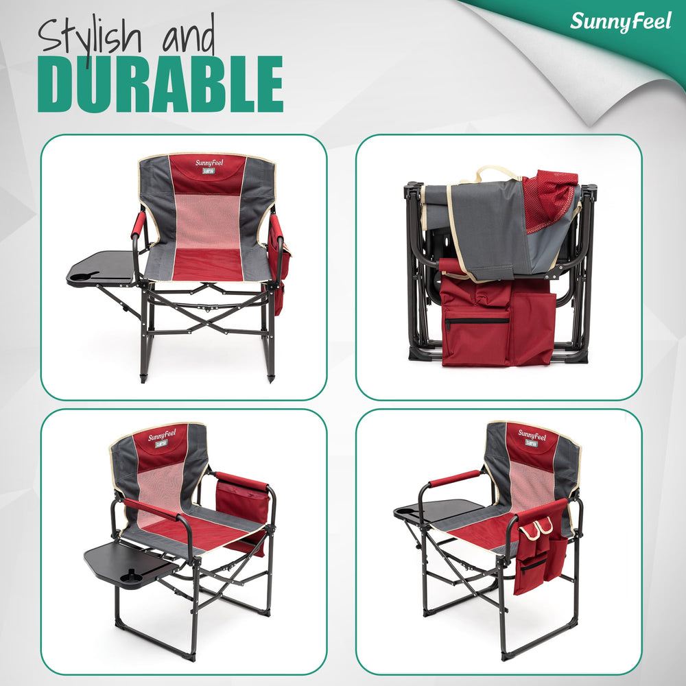 SUNNYFEEL breathable fabric and mesh for comfort during use.
