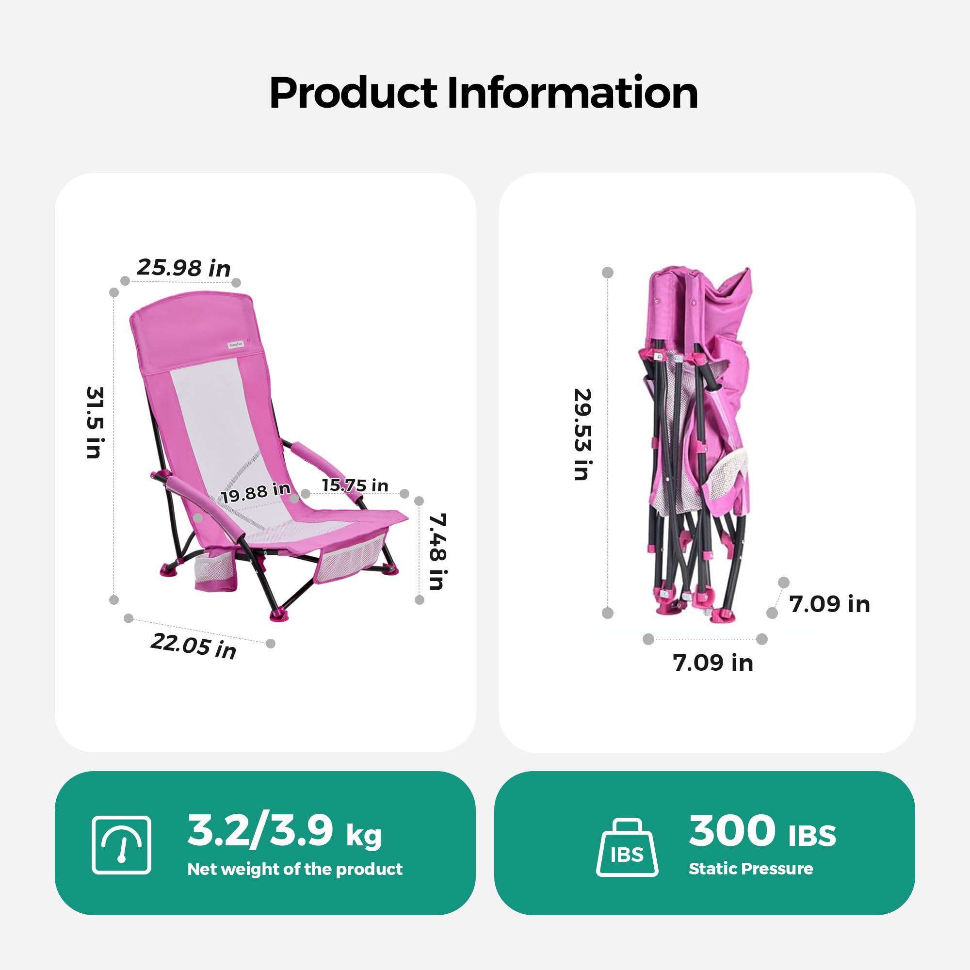 SunnyFeel carry bag with shoulder strap enables easy transport
