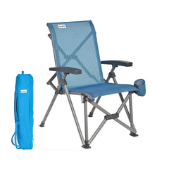 SunnyFeel ergonomic high-back chair in full setup for relaxed posture support.