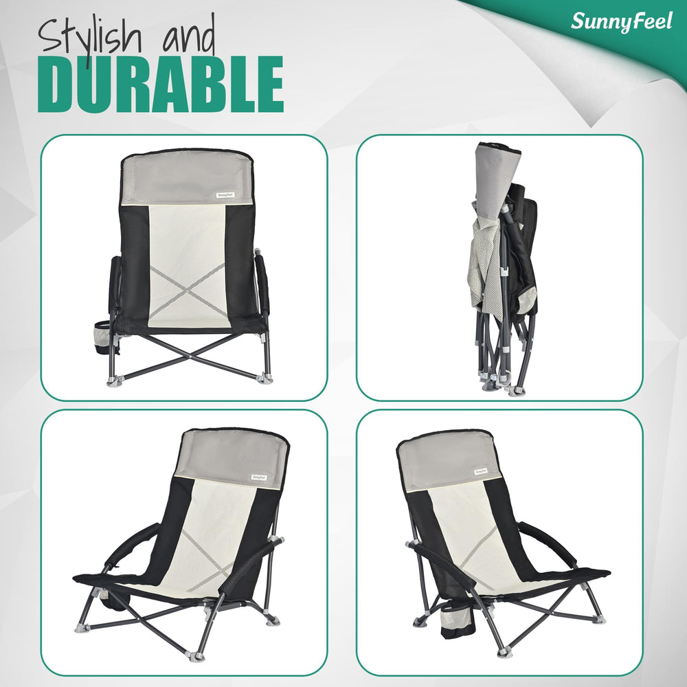 SunnyFeel chair multiple uses suitable for camping, picnics, and concerts