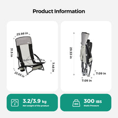 SunnyFeel chair side pocket and cupholder provide easy access to drinks and essentials