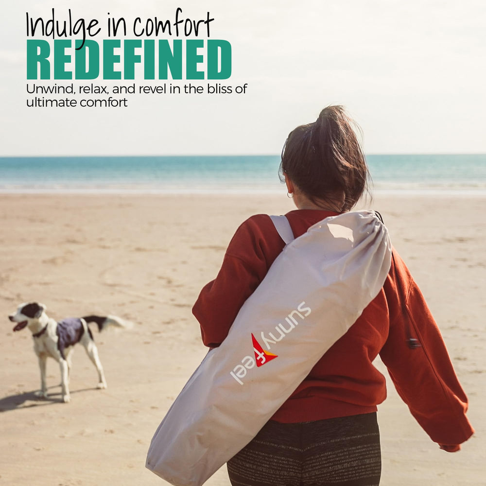 SunnyFeel chair side pocket ready to store essentials during picnics
