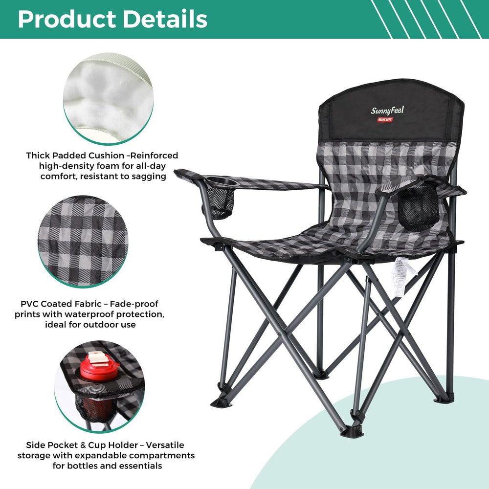 SUNNYFEEL chair pocket storage featuring phone and keys within reach