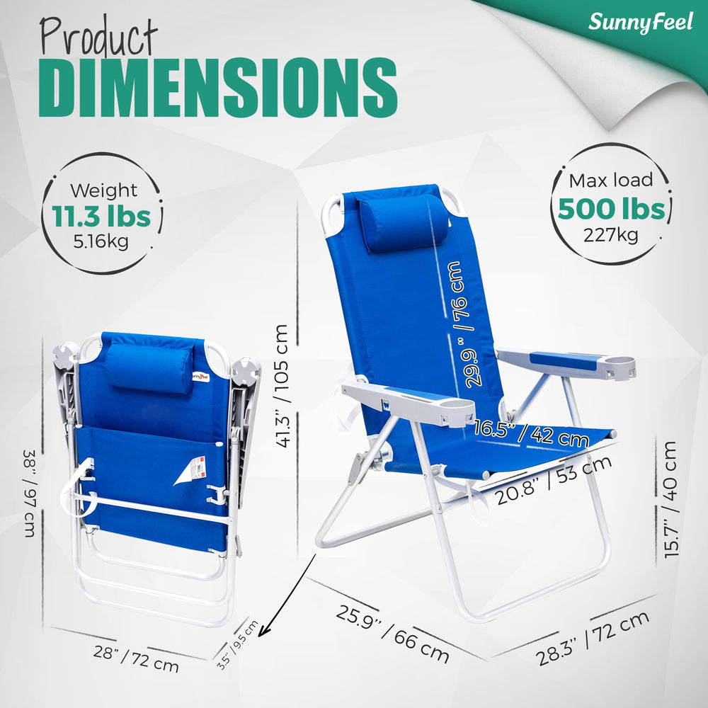 SunnyFeel 17-inch seat-height image emphasizes easy entry for seniors.
