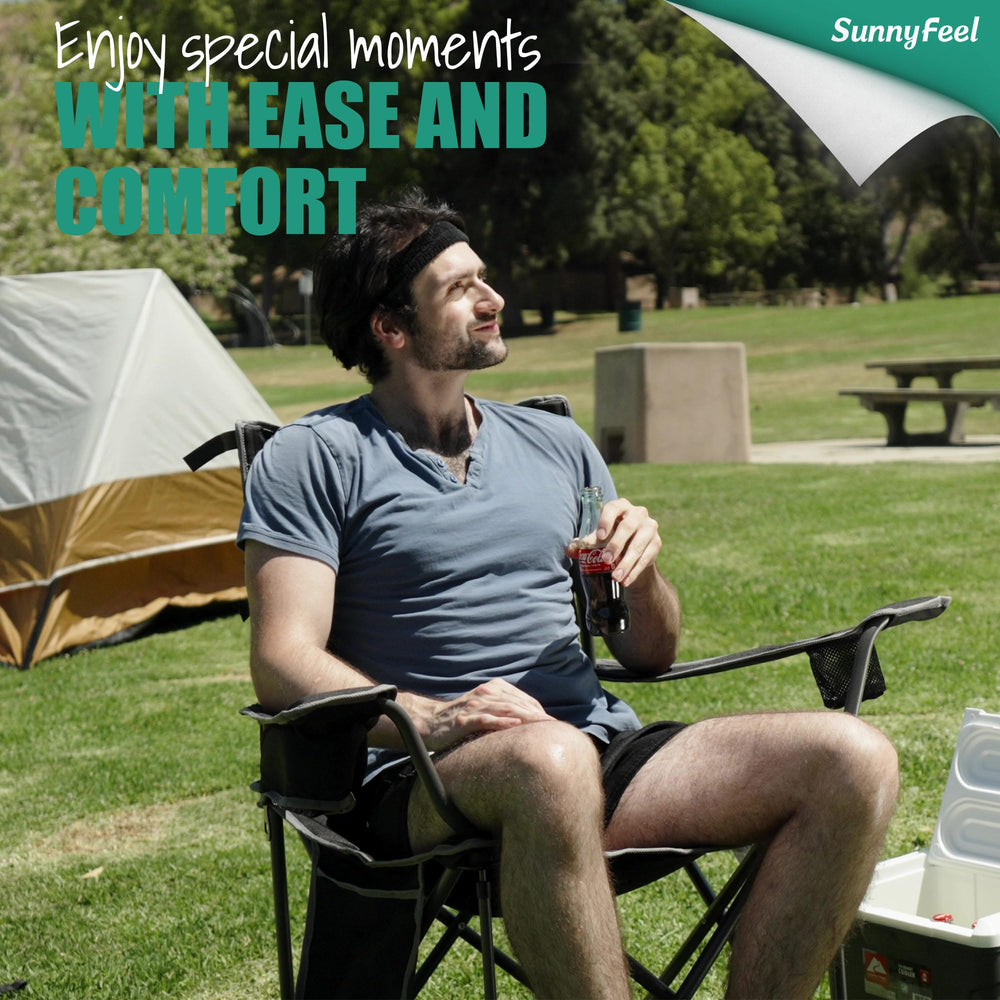 SUNNYFEEL Oxford cloth with foam padding boosts durability and comfort.