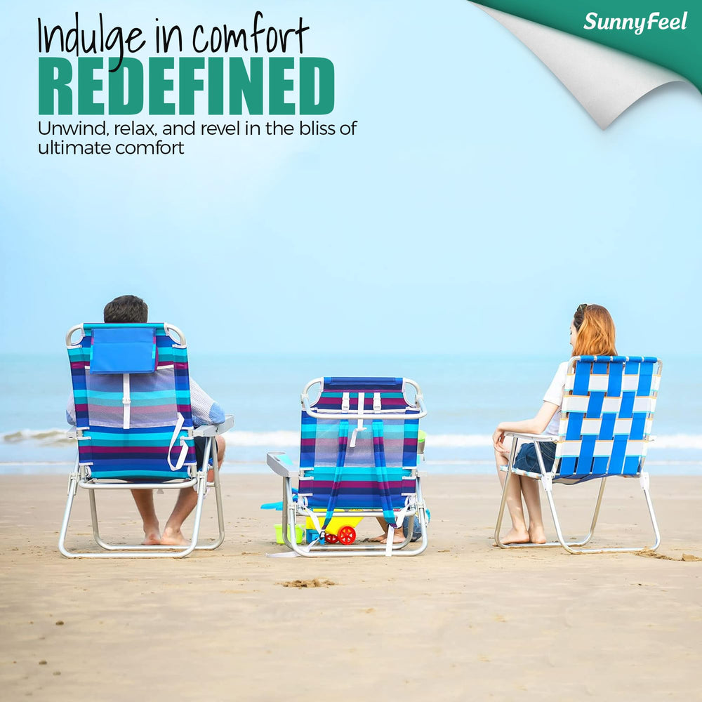 SunnyFeel weight-capacity label shows 500 lbs capability for sturdy outdoor use.