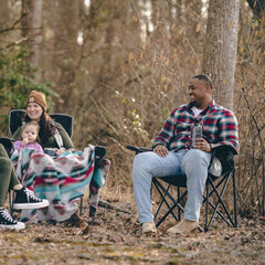 SunnyFeel XXL chair cup holders keep drinks handy on outings.