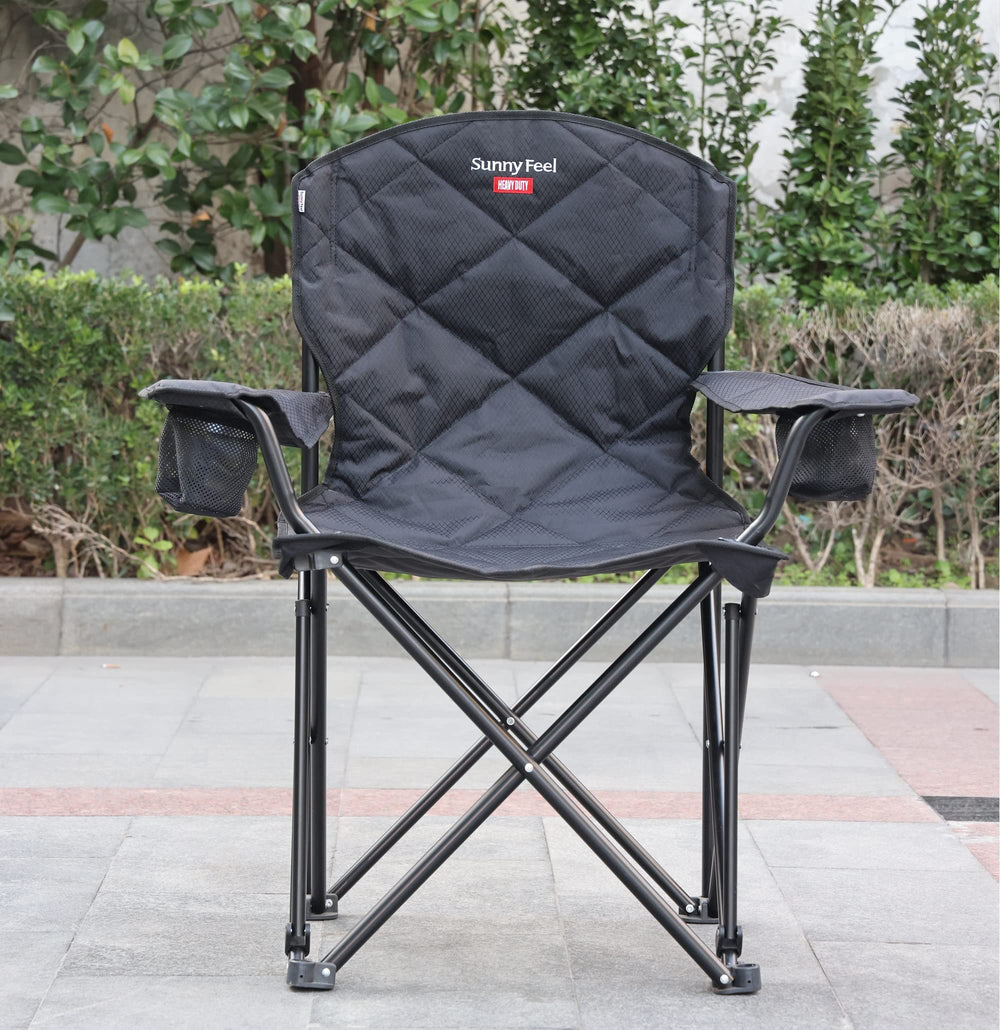 SunnyFeel XXL chair pocket storage keeps essentials nearby.