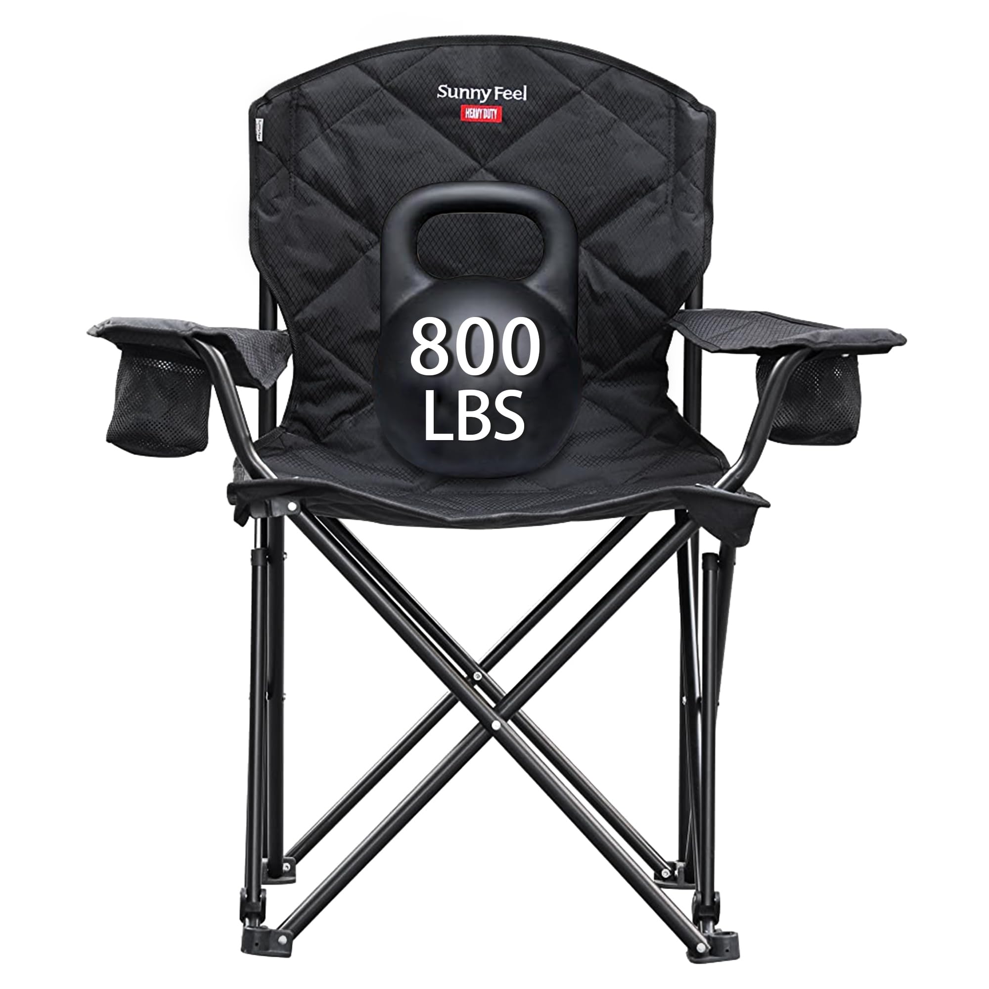 SunnyFeel XXL chair setup shows easy assembly for outdoor use.
